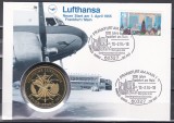 Germania 1994 - Noua relansare a Lufthansei la 1 aprilie 1955, FDC NUMIS