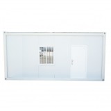 Container tip casa 600x300x290cm cu 2 geamuri, usa simpla si instalatie electrica