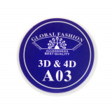 Cumpara ieftin Gel Plastilina 4D Global Fashion, Albastru Inchis 7g, A03