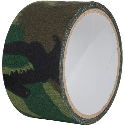 Banda Adeziva Camuflaj Woodland 4,5m ACM foto