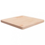VidaXL Blat de masă pătrat, 60x60x4 cm, lemn masiv stejar netratat