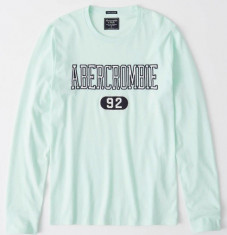 Bluza Abercrombie &amp;amp; Fitch mint mas M-Lichidare stoc foto