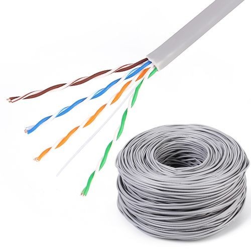 Cablu CAT6 UTP 4x2x 0.5mm CCA rola 100m SafetyGuard Surveillance