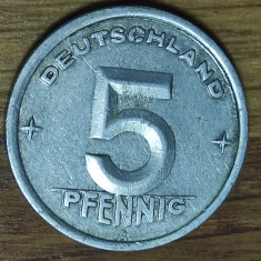 RDG DDR Germania republica democrata -moneda de colectie- 5 pfennig 1948 -superb