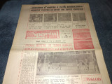 ZIARUL SPORTUL SUPLIMENT FOTBAL 27 SEPTEMBRIE 1985