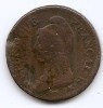 Franta 1 decime 1796 A - L&#039;AN 4 - A, Prima Republica, Cupru, 20 gr, 23 mm, KM-644 (4), Europa, Cupru (arama)