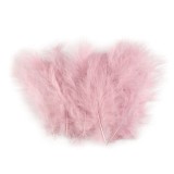 Cumpara ieftin Set 20 pene decorative strut, lungime 9-16 cm, Roz antic