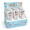 Pix care se sterge cu capac, My Pets, 4 modele (18 buc display si 2 buc blister)