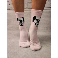 STK453-5222 Sosete medii din bumbac ultrasox model catelus