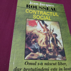 CONTRACTUL SOCIAL -JEAN-JACQUES ROUSSEAU