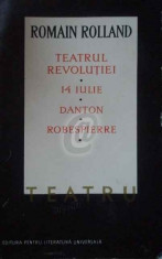 Teatru - Teatrul Revolutiei. 14 iulie. Danton. Robespierre foto