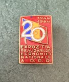 Insigna Expozitia realizarilor economiei nationale a RPR 1944 1964