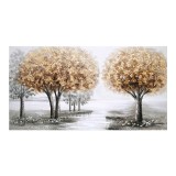 Cumpara ieftin Tablou canvas Forest I 120x3x60 cm
