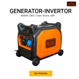 Cumpara ieftin Generator-Invertor Black+Decker BXGNI6500E 6000 W