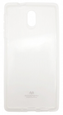 Husa silicon Mercury Goospery Jelly Case transparenta pentru Nokia 3 2017 foto