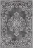 Covor Model Mira 24016-196, Marime 60 x 110 cm, Gri, Inaltime Fir 6 mm, Antialergic, Polipropilena, Living, Dormitor, Sufragerie, Birou