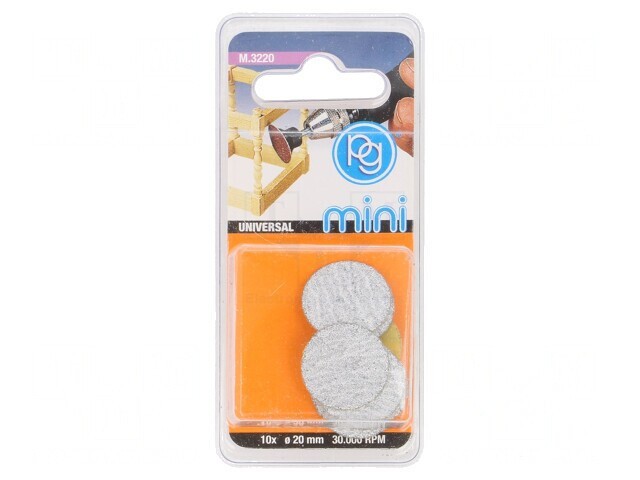 Disc de Şlefuire Granularitate 100 &Oslash;20mm Set 10 Bucăţi