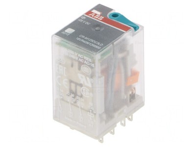 Releu Electromagnetic 3PDT 125VDC 10A foto
