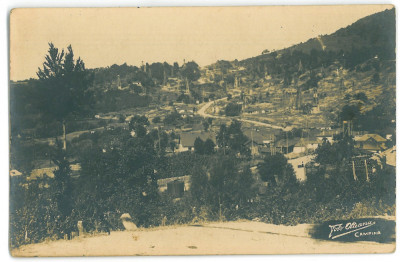 3928 - CAMPINA, Prahova, Campul de sonde, Oil Wells - old postcard - unused foto