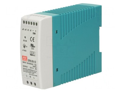 Alimentator pulsatoriu DIN 60W 12V 5A foto