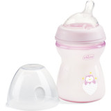 Chicco Natural Feeling Girl biberon pentru sugari 2m+ 250 ml