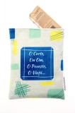 Husa pentru carte - Blue Shapes | Lampadaria Design