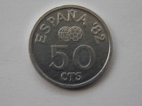 50 CENTIMOS 1982 SPANIA-COMEMORATIVA-UNC, Europa
