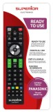 TELECOMANDA UNIVERSALA Superior, compatibila televizoare PANASONIC, bateriile (2 x AAA) nu sunt incluse, negru &quot;SUPTRB011&quot; (timbru verde 0.08 lei)