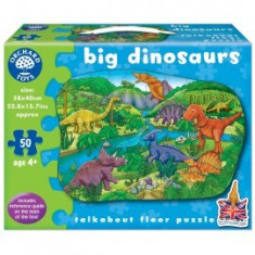 Puzzle de podea Dinozauri (50 piese) BIG DINOSAURS