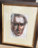 Expresie - Cioran de Manuel Mănăstireanu, pastel, Portrete, Altul