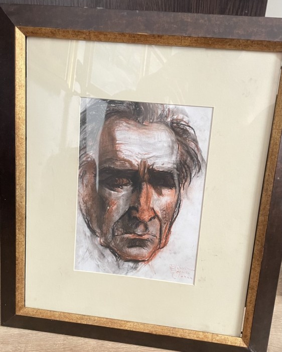 Expresie - Cioran de Manuel Mănăstireanu, pastel