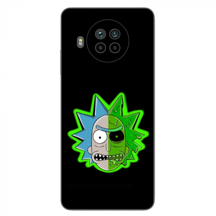 Husa compatibila cu Xiaomi Mi 10T Lite 5G Silicon Gel Tpu Model Rick And Morty Alien