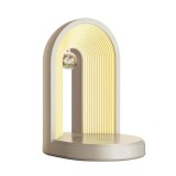 Lampa 2in1,Wireless charge,Ceas,Casti,compatibil cu iPhone, Samsung,Universal,control prin atingere,lumina calda si rece,model U3 .