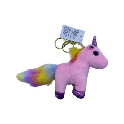 Breloc unicorn roz foto