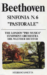Casetă audio Ludwig van Beethoven &amp;lrm;&amp;ndash; Sinfonia No 6 - Pastorale. originală foto