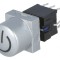 Comutator Tastatură DPDT Argintie cu LED 30V 0.1A