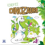 Colorez dinozauri - carte de colorat, DPH