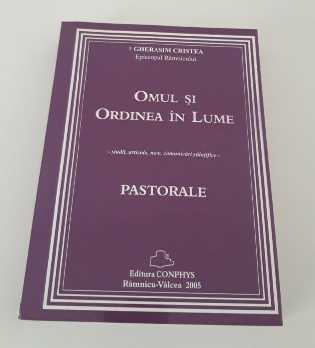 Religie Gherasim Cristea Omul si ordinea in lume