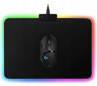 LED GAMING Mousepad 35x25 foto