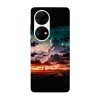 Husa compatibila cu Huawei Nova Y70 model Clouds, Silicon, TPU, Viceversa, Transparent, Carcasa