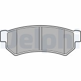 DELPHI LP2502 set placute frana,frana disc