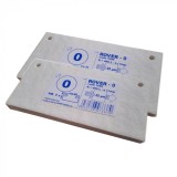 Set 10 placi filtrante 20x10 cm Rover 0 Pulcino, etapa 1, degrosare forte, 25 microni, 1000, Italia