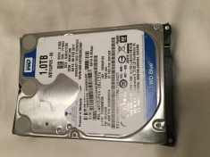 Western Digital 1TB 5400RPM 2.5&amp;quot; SATA 3 Laptop HDD Hard Disk Drive Nou foto