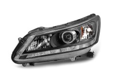 Far HONDA ACCORD (USA), 09.2012-2015 modele cu 4 usi, partea Stanga, Taiwan, cu &amp;amp;quot;lumina timp de zi&amp;amp;quot; tip LED; Tip=USA; H11+HB3+W5W+WY28/8W; foto