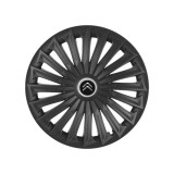 Set 4 capace roti Joy Negru R16 Compatibil Cu Citroen