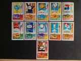 Serie Filatelică Istoria Jocurilor Olimpice de Iarnă (Innsbruck 1976 &amp; Afișe Istorice Olimpice) / Guineea Ecuatorială (1976) - A583