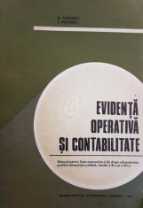 Evidenta operativa si contabilitate. Manual pentru clasele XI, XII foto