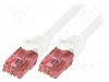 Cablu patch cord, Cat 6, lungime 1m, U/UTP, LOGILINK - CQ2031U