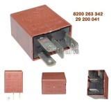 Releu 12V 20A far ceata Logan 04-12 Sandero 08-12 8200263342. Nou Renault