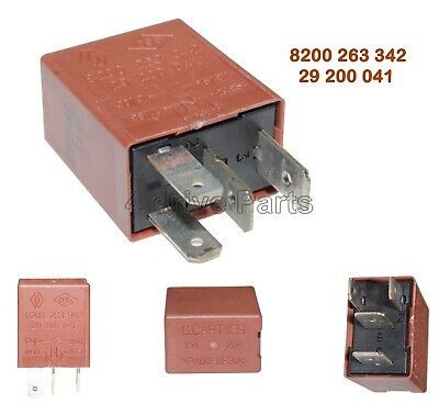 Releu 12V 20A far ceata Logan 04-12 Sandero 08-12 8200263342. Nou Renault foto